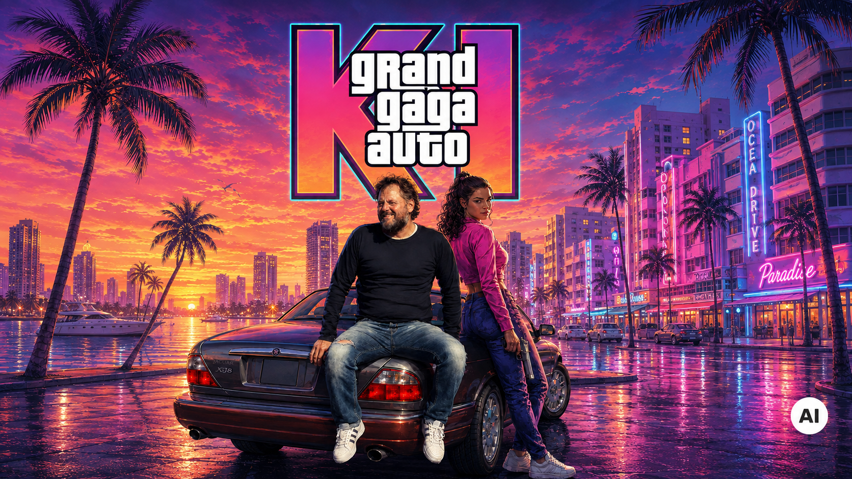 Grand Gaga Auto – Titelbild von Folge 1
