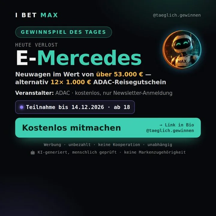 Ein echter Beitrag des Kanals: Gewinnspiel des Tages