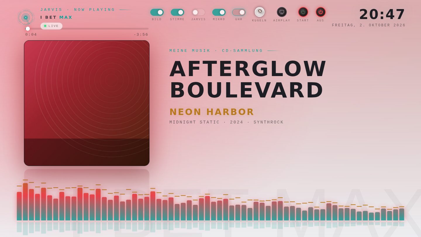 Jarvis-Player im Design Hell